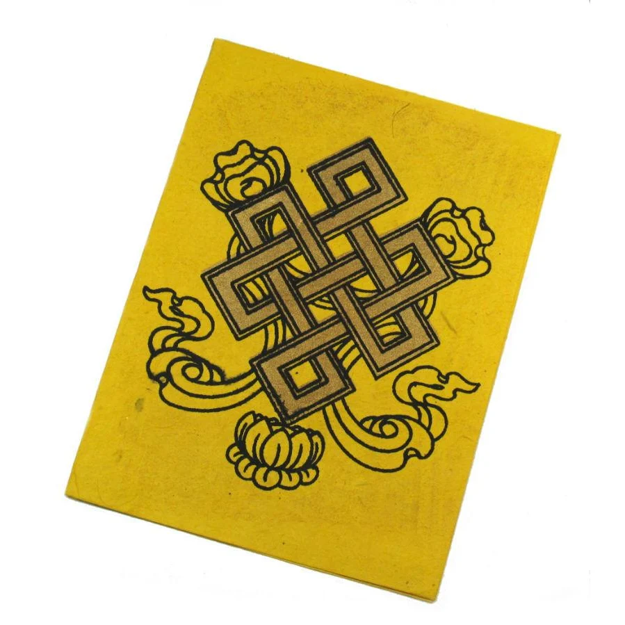 Handmade Greeting Card from Nepal (Infinity Symbol) - Image 4