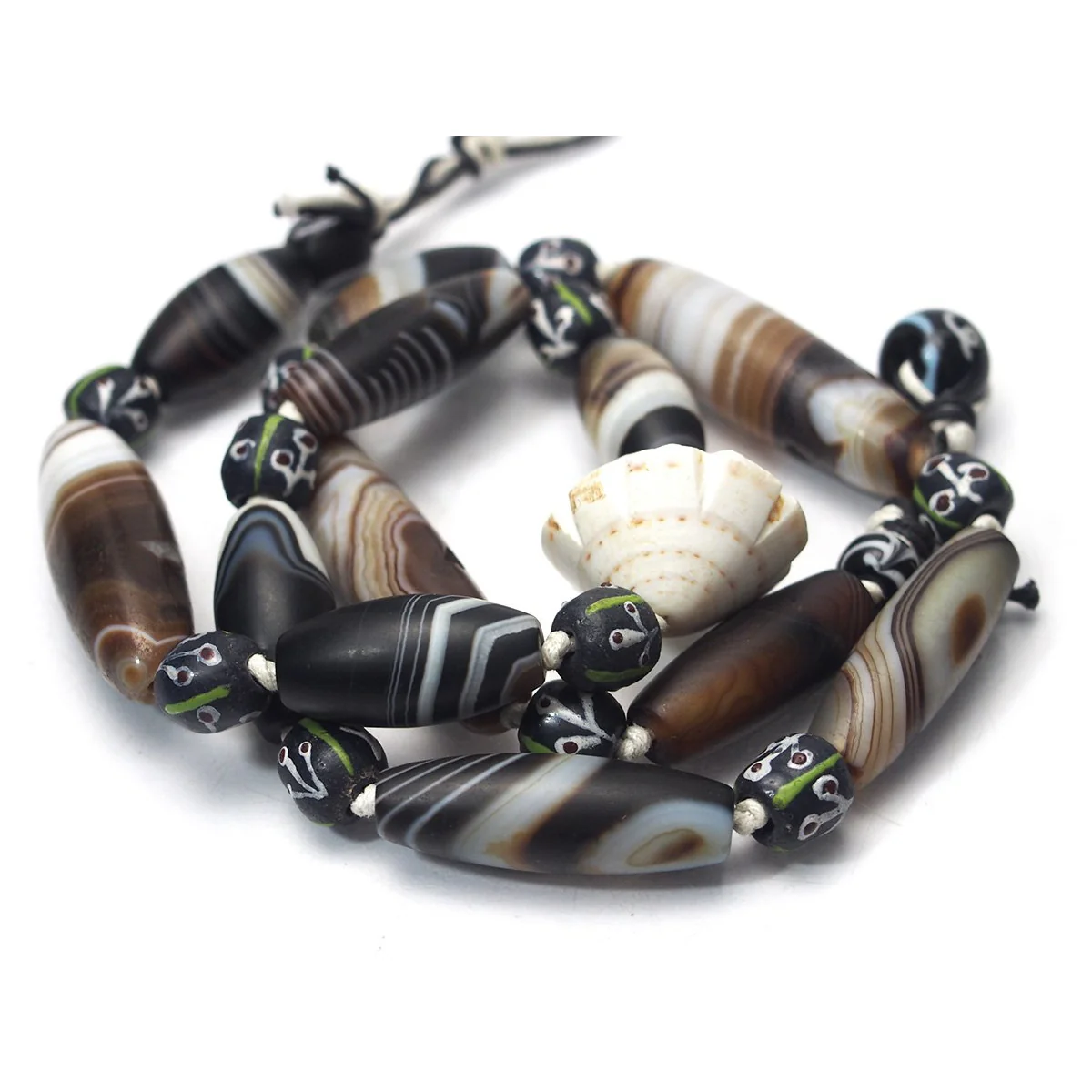 Handmade XL Agate Strand Necklace - Image 2
