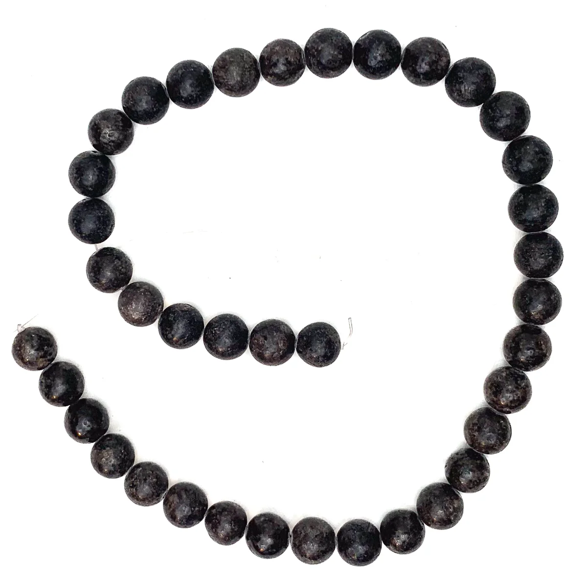 Healer's Gold 10mm Smooth Rounds Bead Strand - Image 2