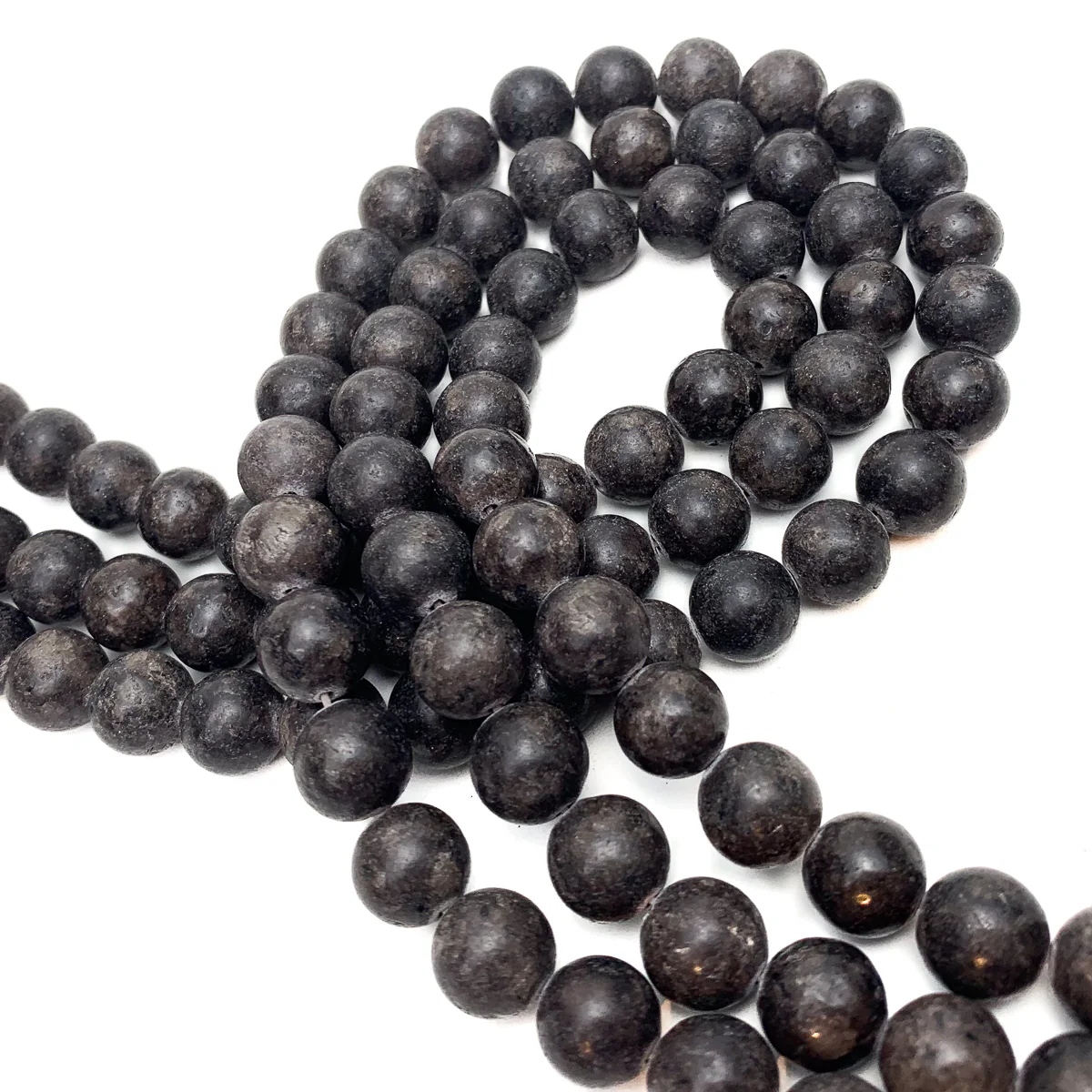 Healer's Gold 10mm Smooth Rounds Bead Strand - Image 4