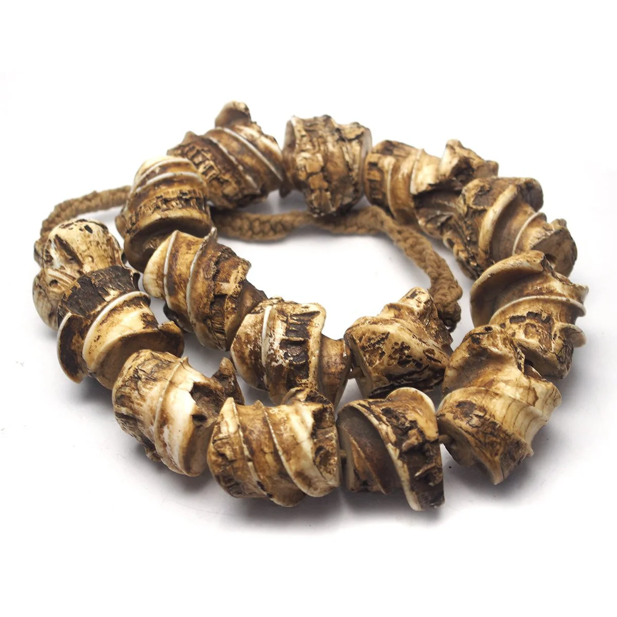 Heirloom Arca "Sacred Shank" Beads / Necklace - Image 3
