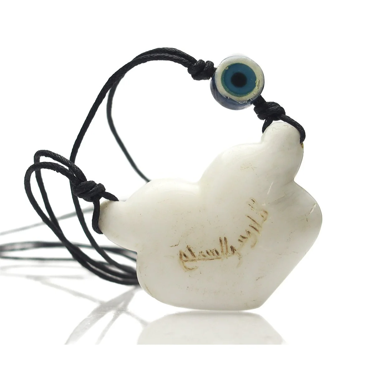 Heirloom Marble Talisman Pendant Necklace, D - Image 2