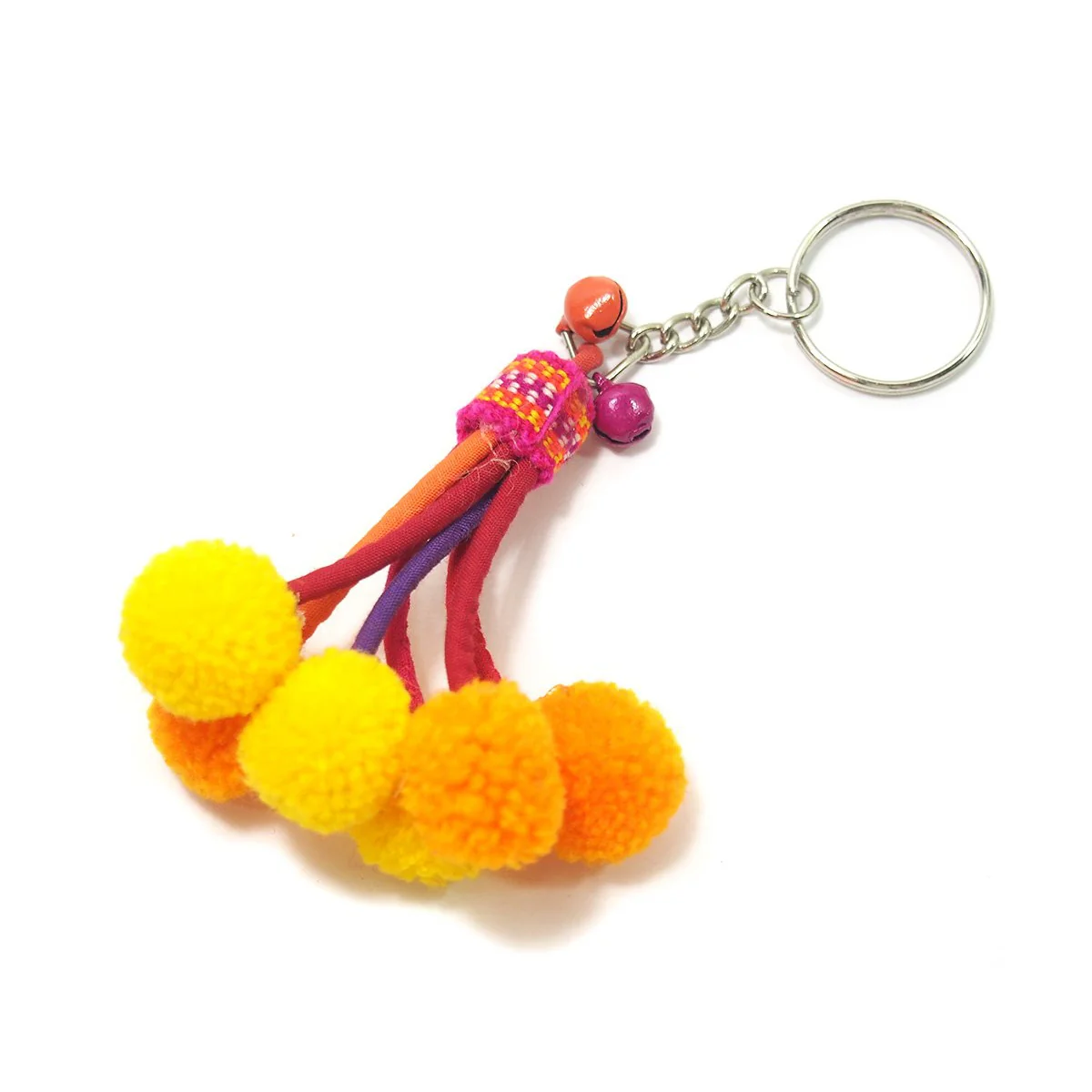 Hilltribe Bauble Keychain, A - Image 5