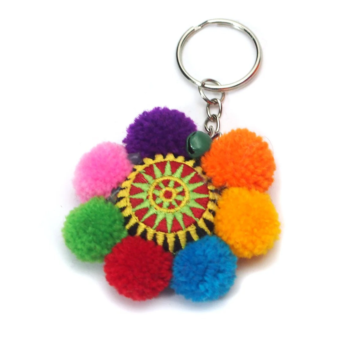 Hilltribe Bauble Keychain, B - Image 3