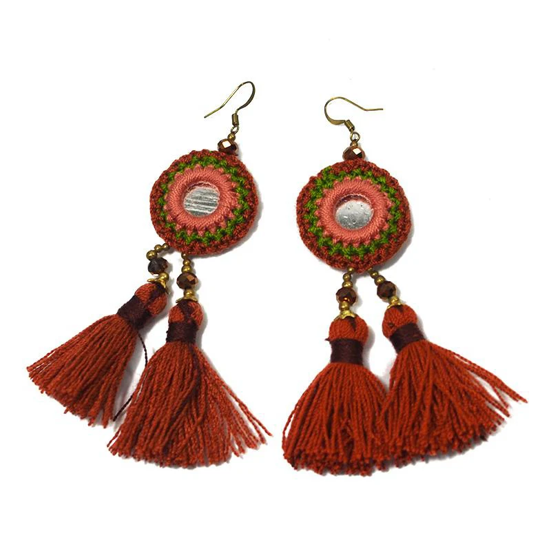 HIlltribe Earrings, B - Image 2