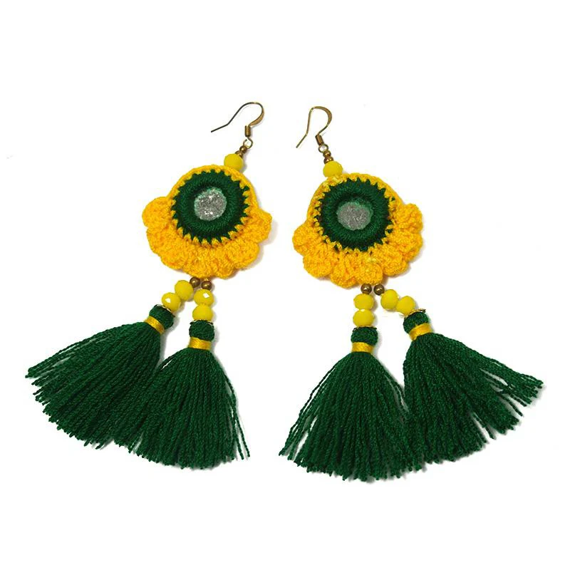 HIlltribe Earrings, D - Image 2