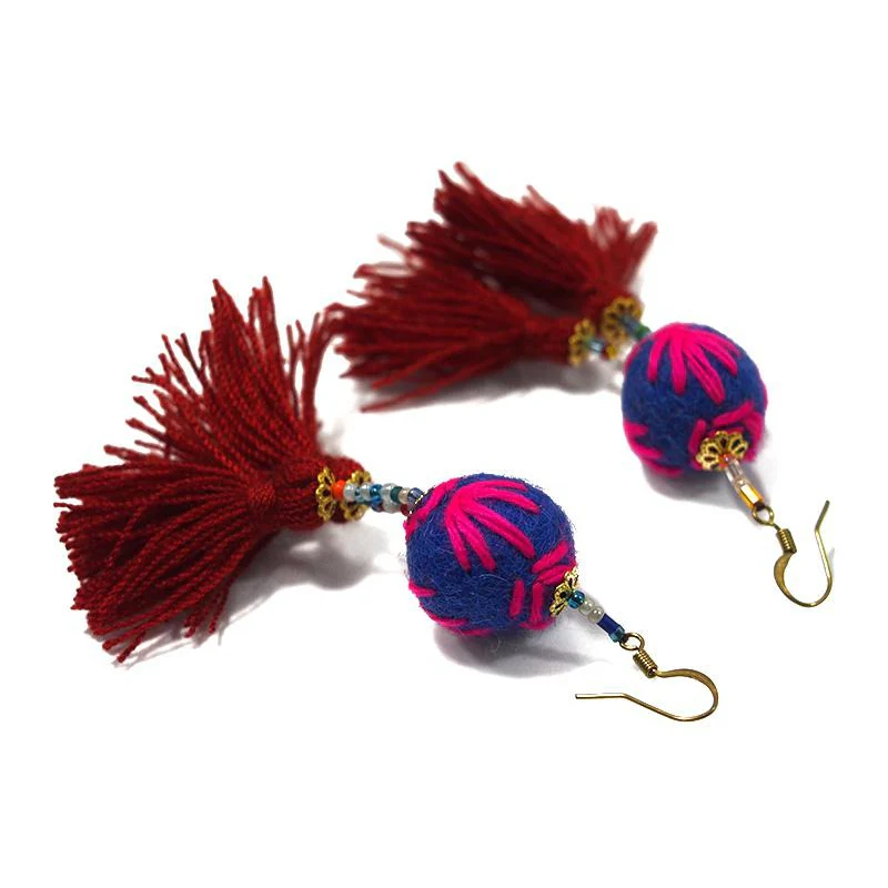 HIlltribe Earrings, E - Image 2
