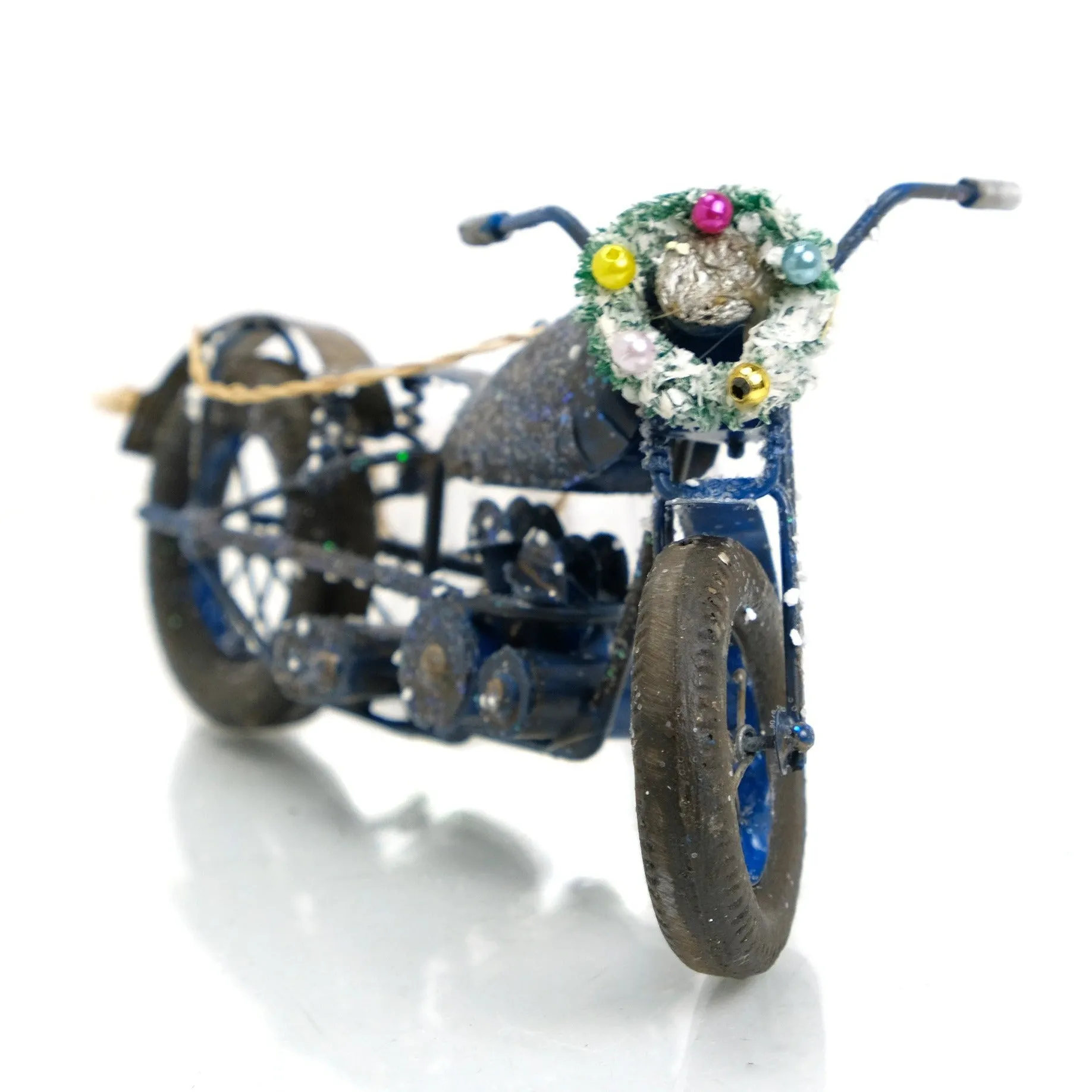 Ridin' for the Holidays Motorcycle Ornament #2 - Image 2