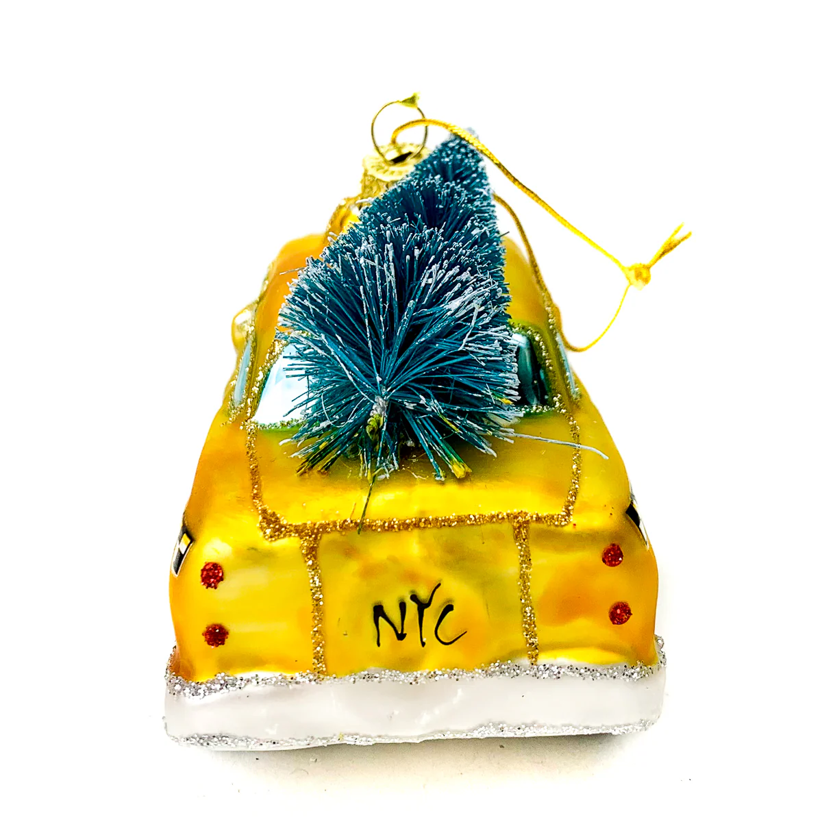 Holiday NYC Taxi Ornament - Image 4
