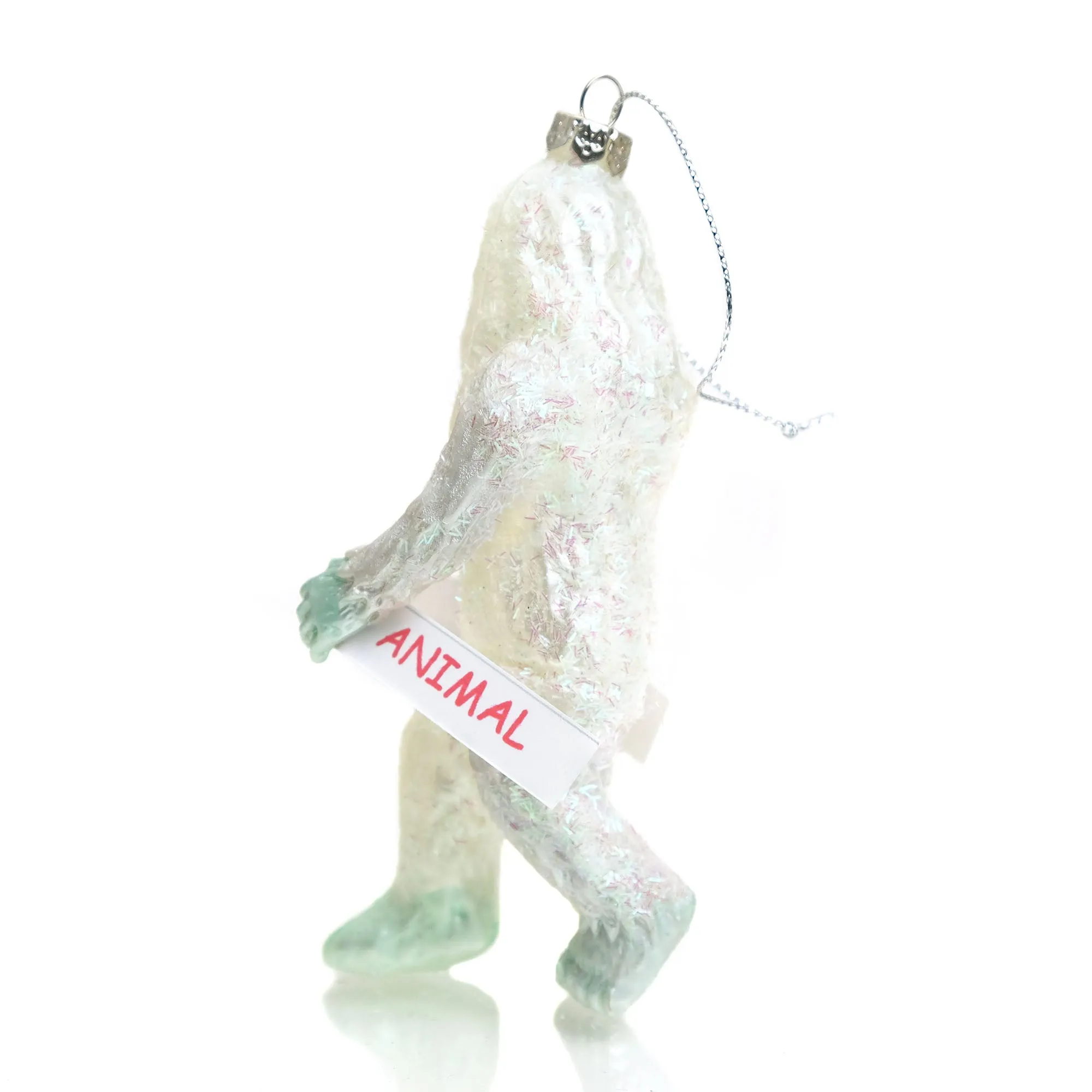 Merry Christmas Ya Filthy Animal Holiday Yeti Glass Ornament - Image 2