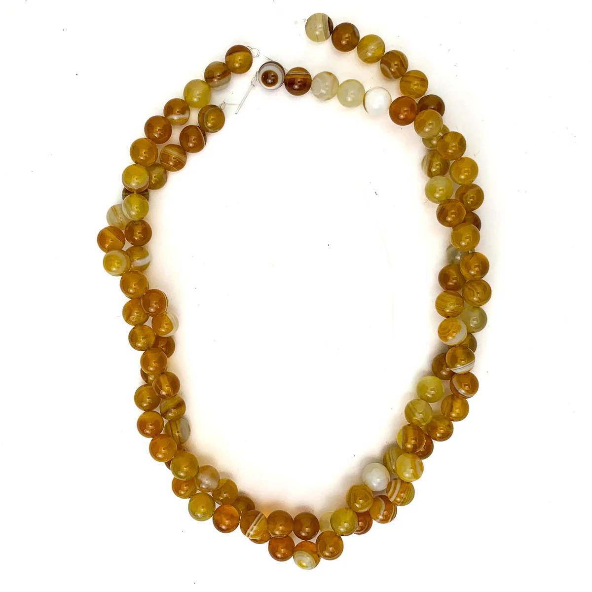 Honey Agate 8mm Smooth Rounds - Image 4