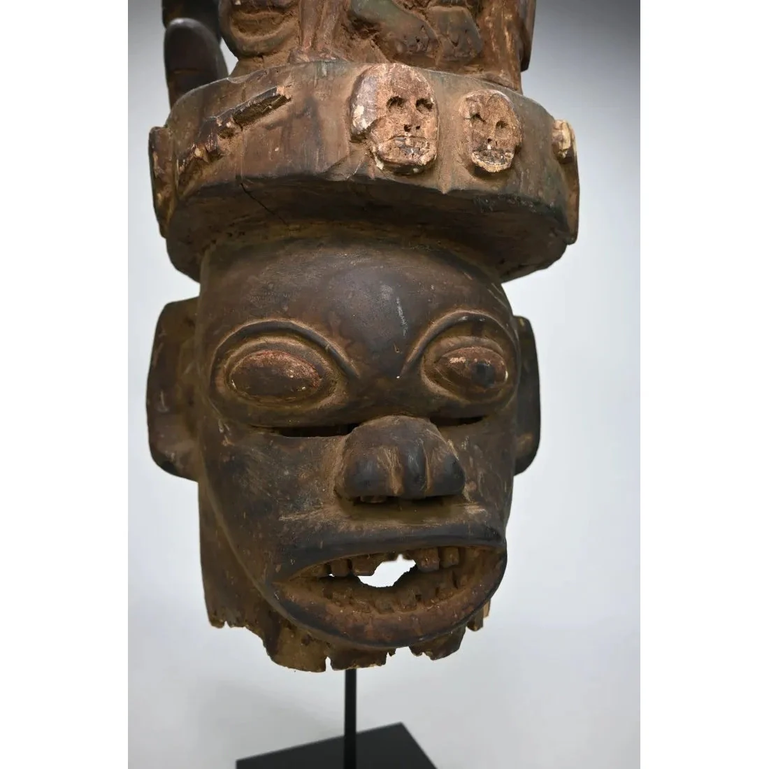 Ibibio Janus Helmut Mask, Nigeria PROVENANCE - Image 8