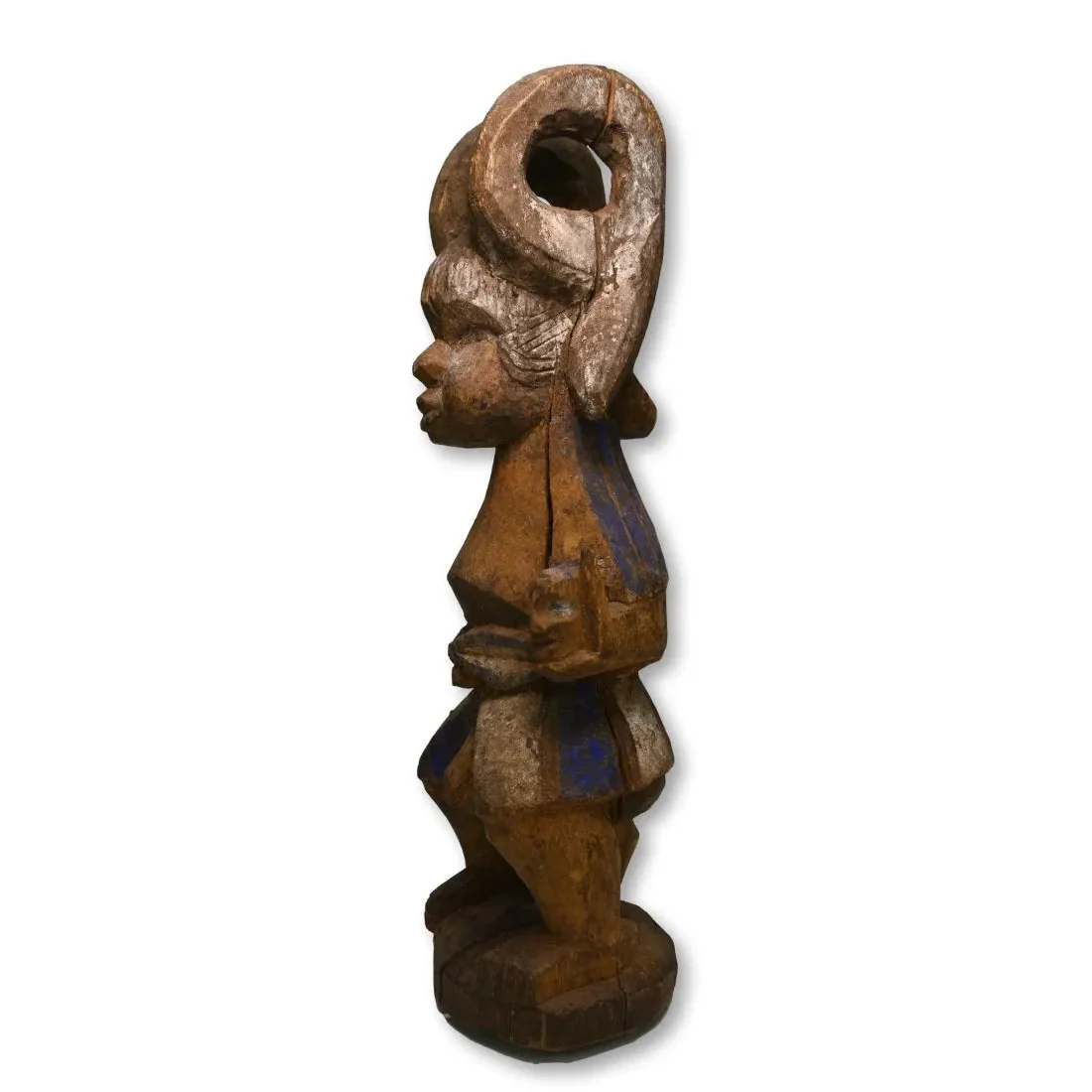 Igbo Ikenga Shrine Figure, Nigeria #878 PROVENANCE - Image 2