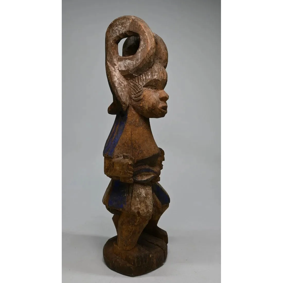 Igbo Ikenga Shrine Figure, Nigeria #878 PROVENANCE - Image 3