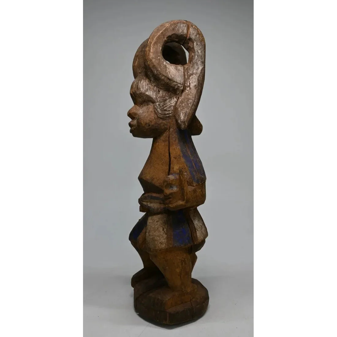 Igbo Ikenga Shrine Figure, Nigeria #878 PROVENANCE - Image 4
