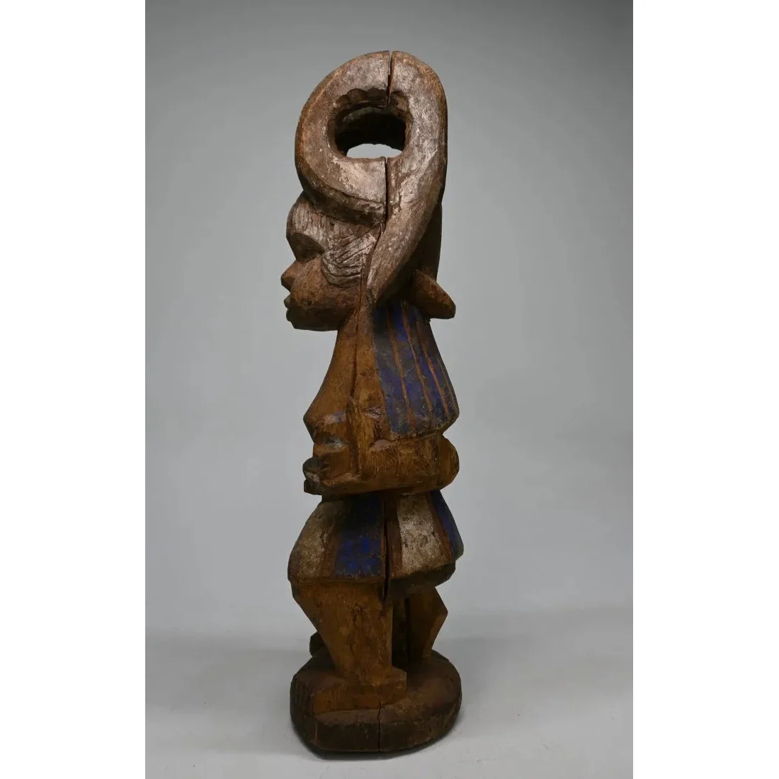 Igbo Ikenga Shrine Figure, Nigeria #878 PROVENANCE - Image 5