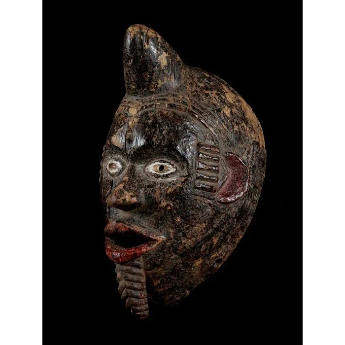 Yombe / Kongo Mask, Congo, DRC #826 - Image 3