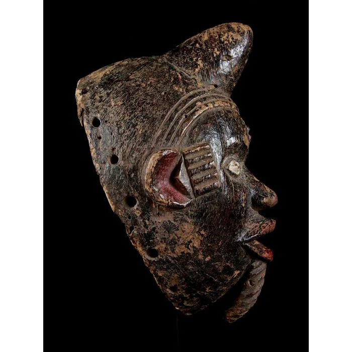 Yombe / Kongo Mask, Congo, DRC #826 - Image 4