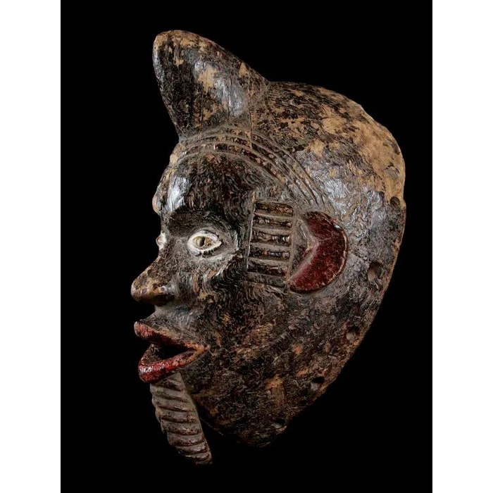 Yombe / Kongo Mask, Congo, DRC #826 - Image 5