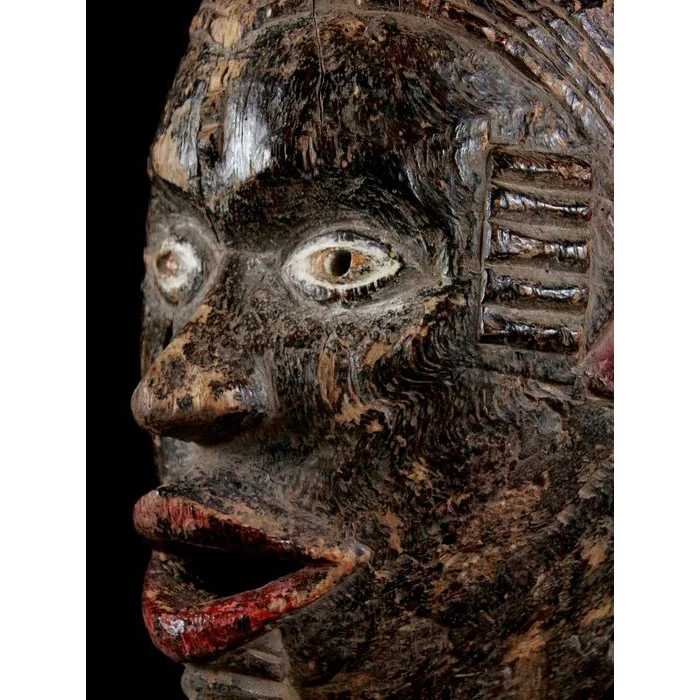 Yombe / Kongo Mask, Congo, DRC #826 - Image 6