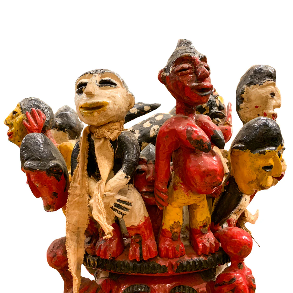 Igala Figurative Helmet Mask, Nigeria #956 - Image 8