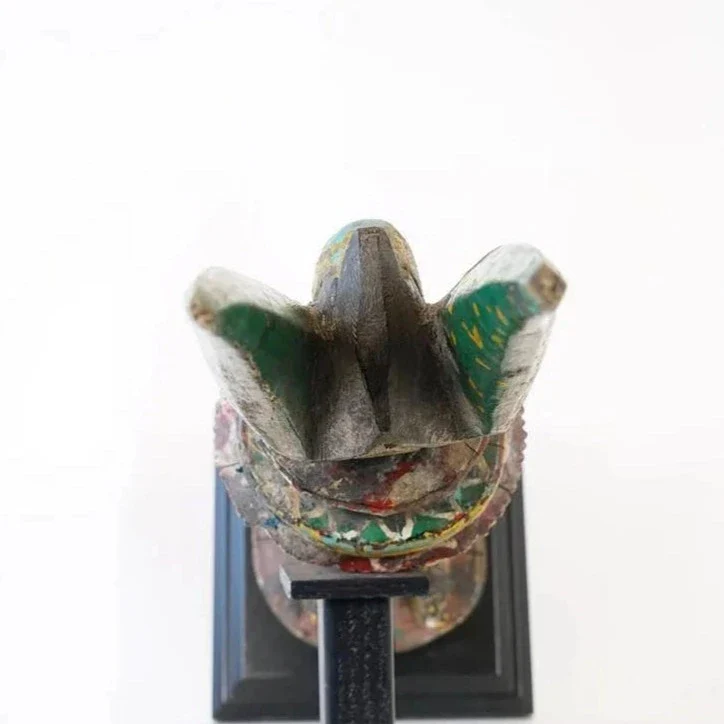 Igbo Edjo Warrior Ikenga Statue, Nigeria #1071 - Image 7