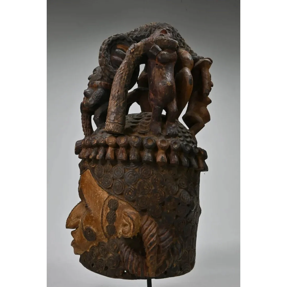Igbo Helmet Maiden Mask, Nigeria PROVENANCE Ex: Birmingham Museum of Art, AL, USA - Image 6