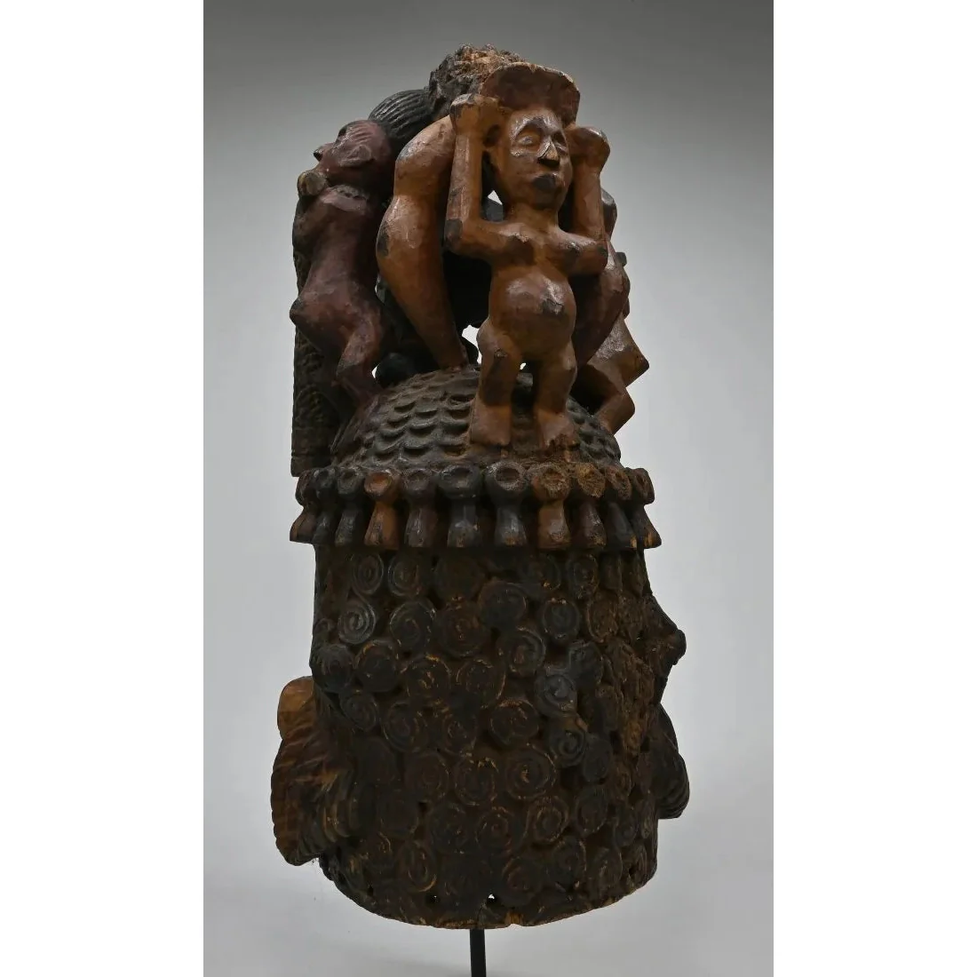 Igbo Helmet Maiden Mask, Nigeria PROVENANCE Ex: Birmingham Museum of Art, AL, USA - Image 8