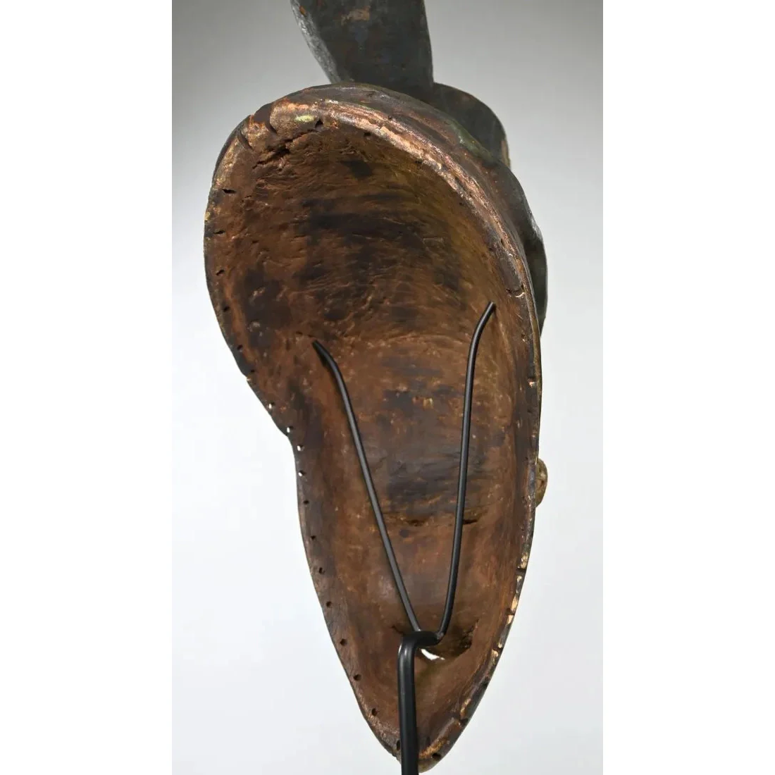 Igbo Maiden Mask with Bird Finial, Nigeria #699 - Image 8