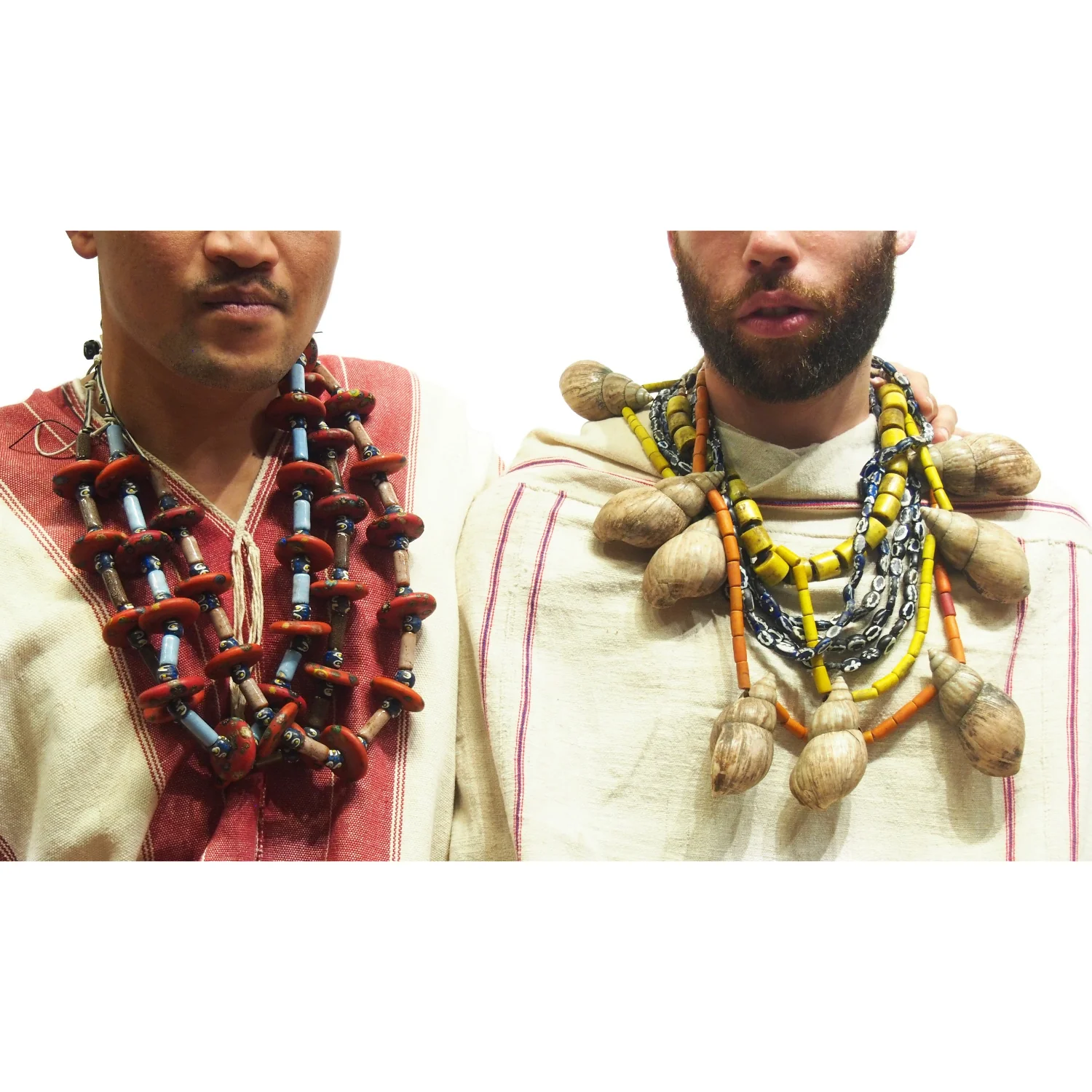 Naga Shell Heirloom Bead Necklace - Image 2