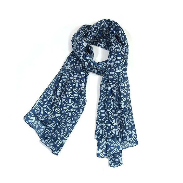 Indigo Hilltribe Shawl - Image 4