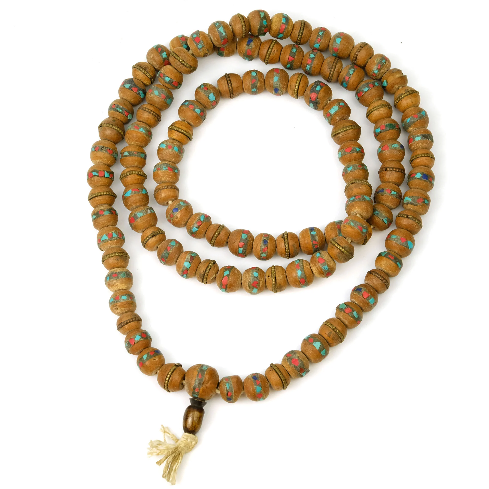 Inlaid Bodhi Mala Lg. 12 -13mm - Image 2