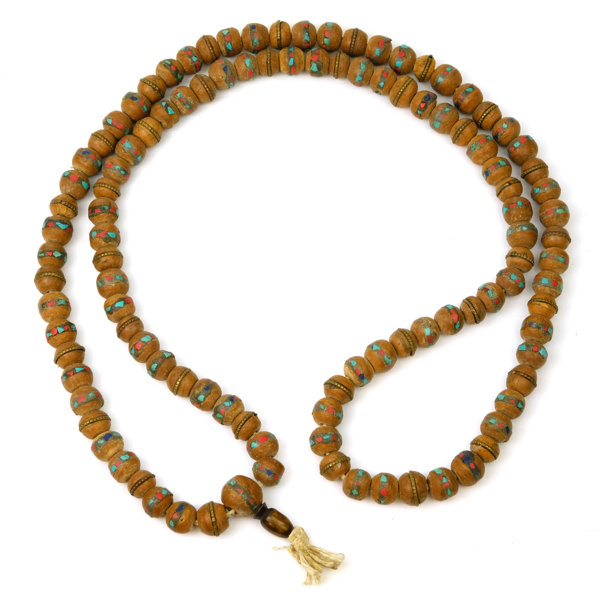 Inlaid Bodhi Mala Lg. 12 -13mm - Image 3