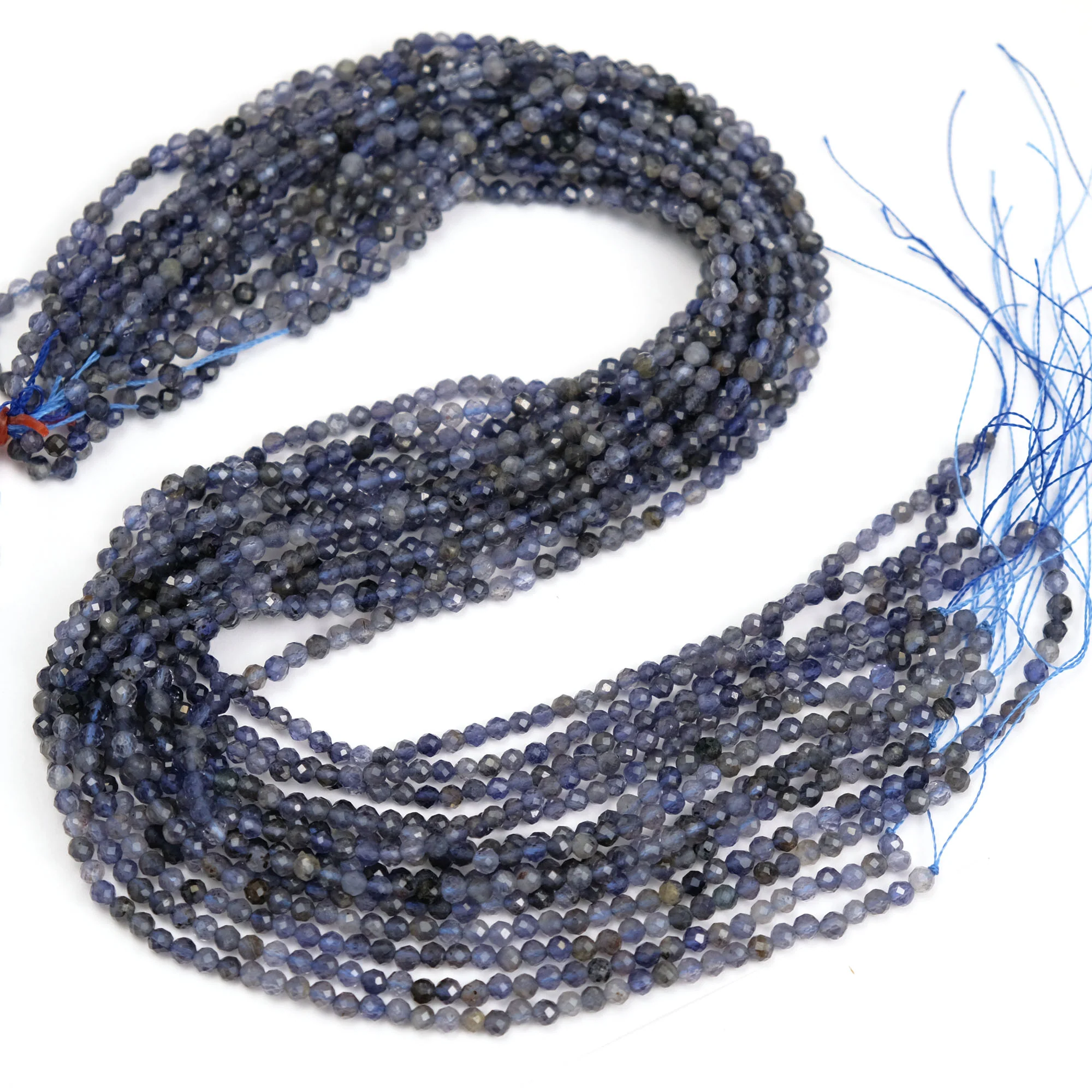Iolite 3mm Faceted Rounds - Image 2