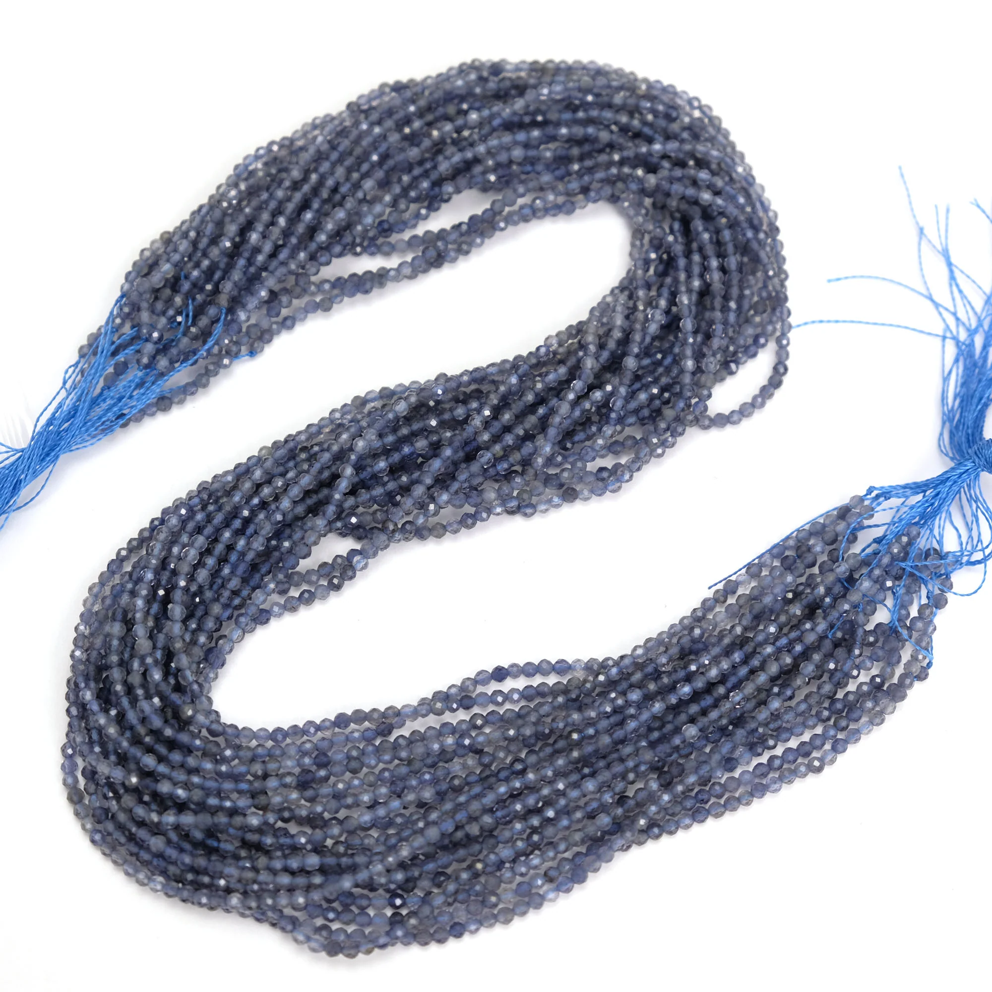 Iolite 2.5mm Faceted Rounds - Image 3