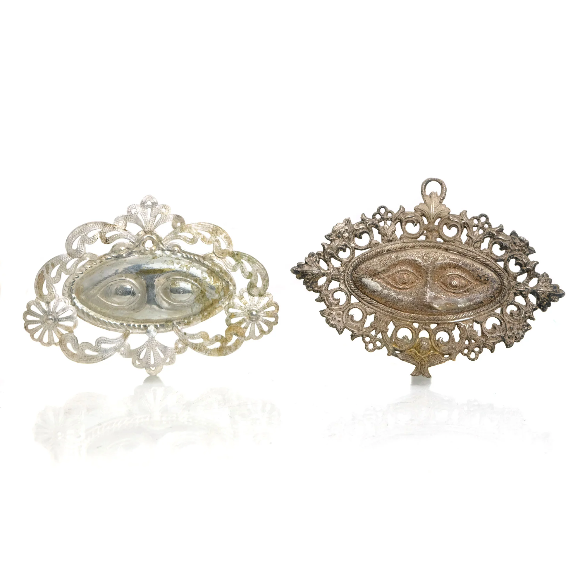 Italian Milagros Early 1900's, Fancy Eyes - Image 2