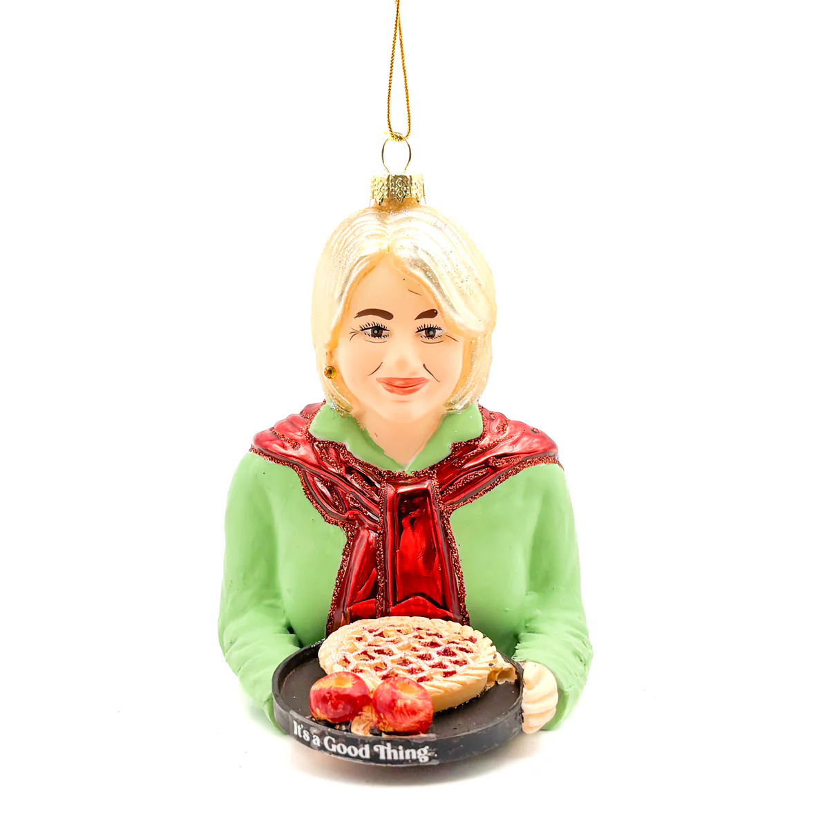 Martha's Perfect Pie Crust Ornament - Image 2