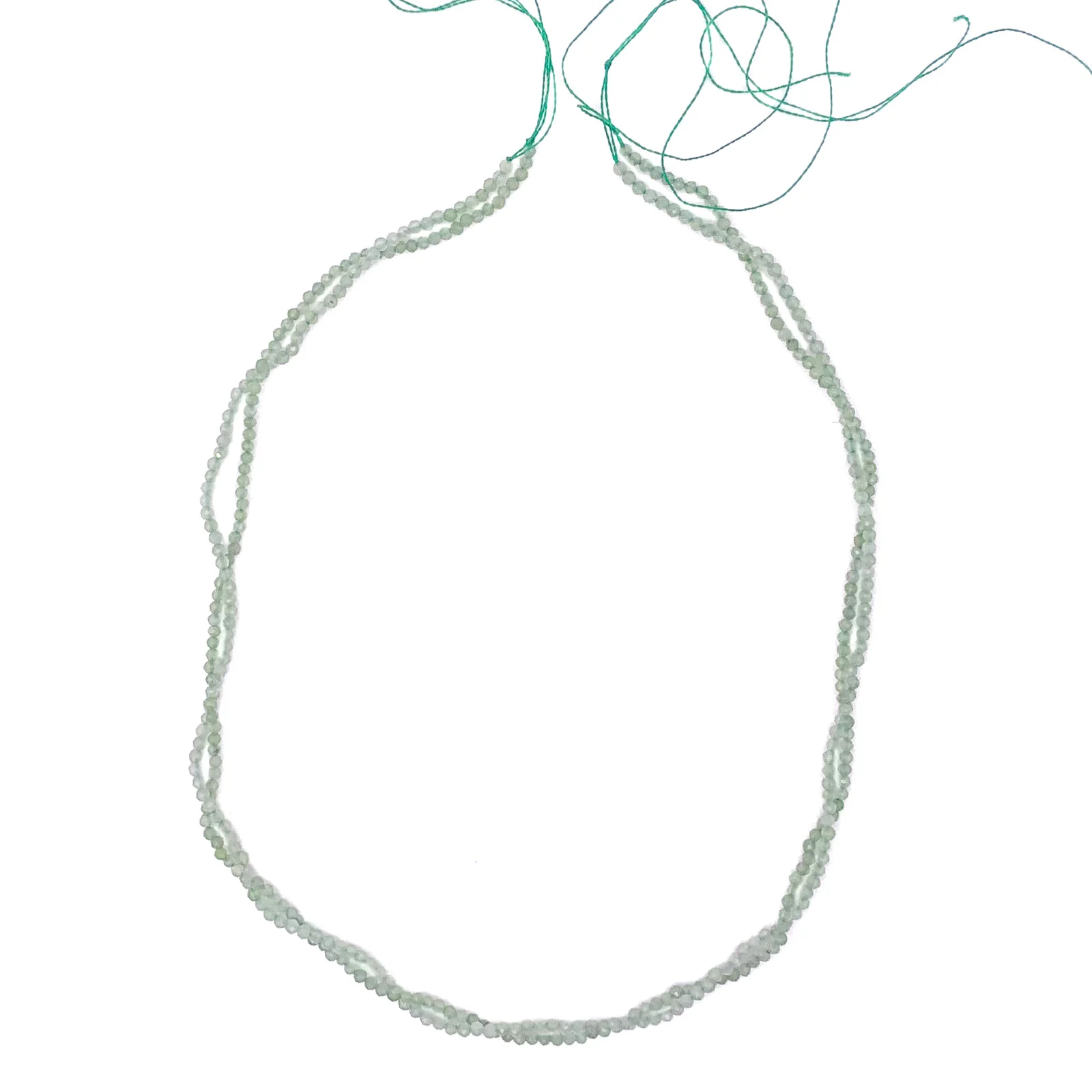Jade 2mm Faceted Rounds Bead Strand - Image 10