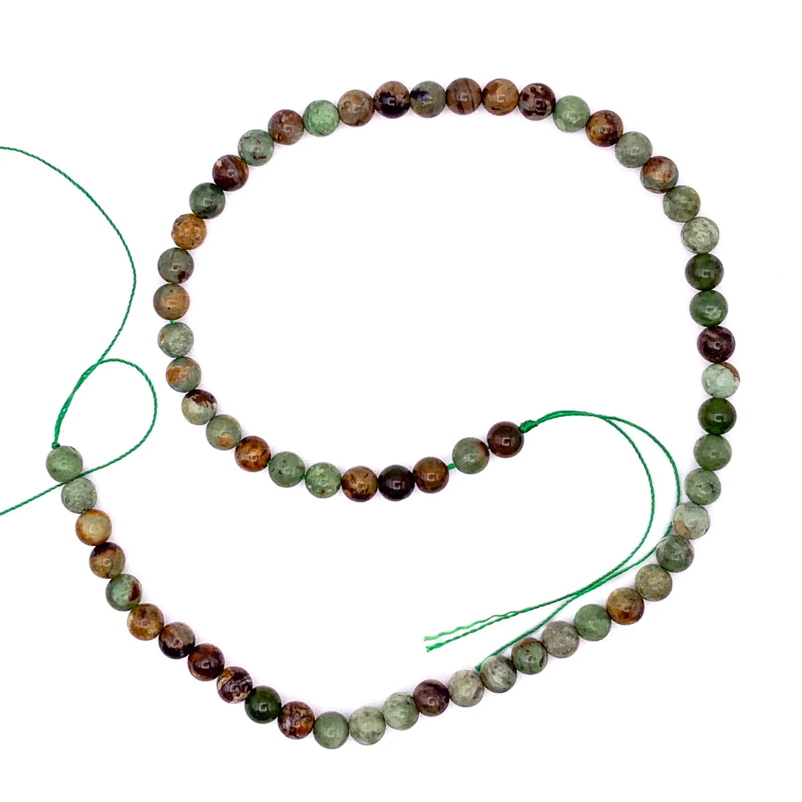 Jade Australian 6mm Smooth Rounds Bead Strand - Image 2
