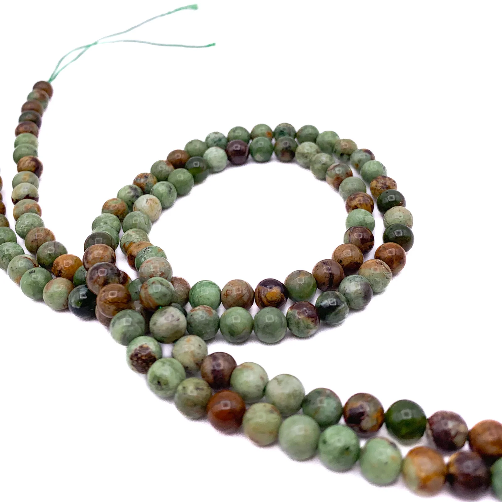 Jade Australian 6mm Smooth Rounds Bead Strand - Image 6