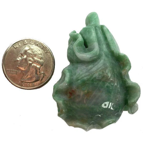 Jade Cabbage Wealth Pendant - Image 3