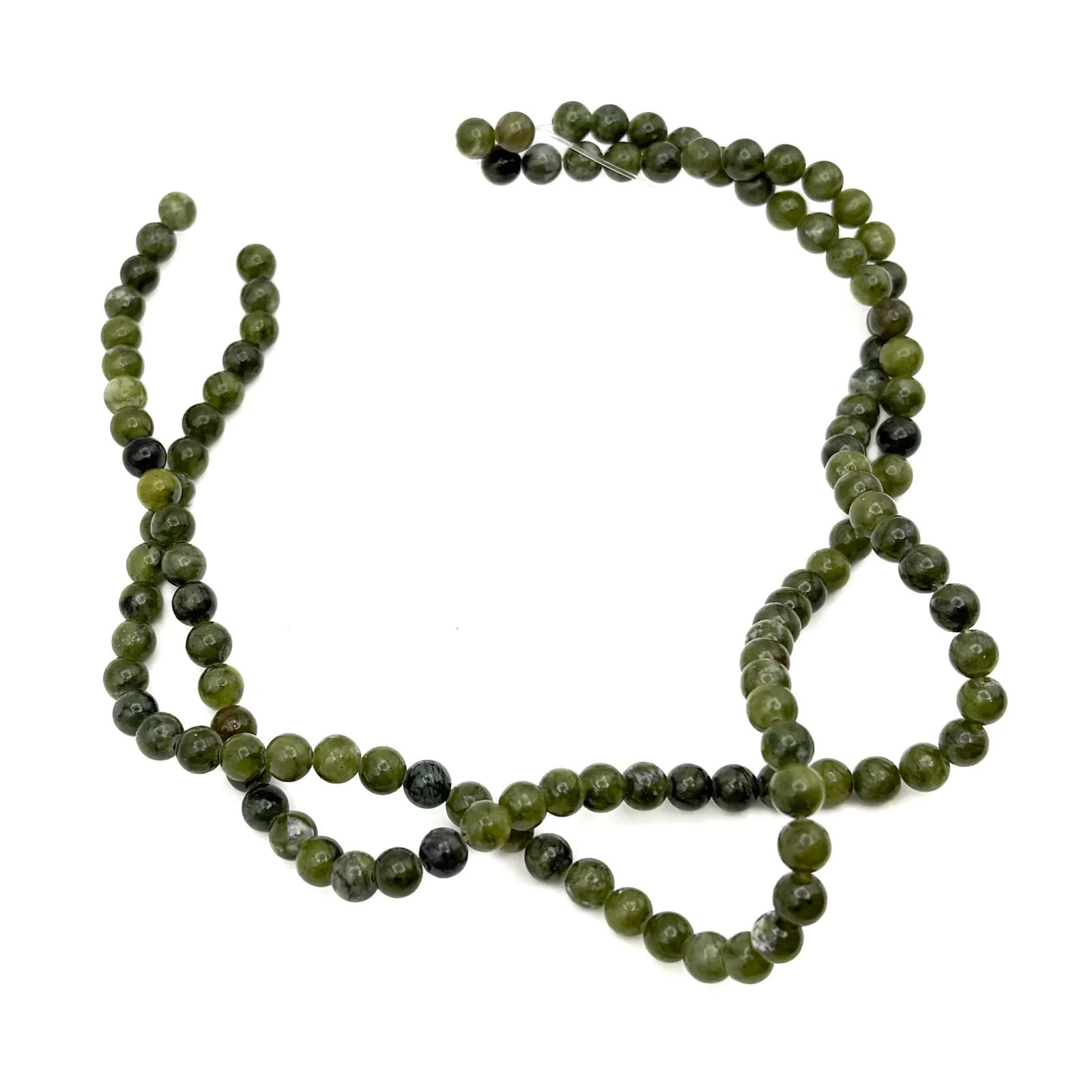 Jade Canadian 6mm Rounds Bead Strand - Image 9