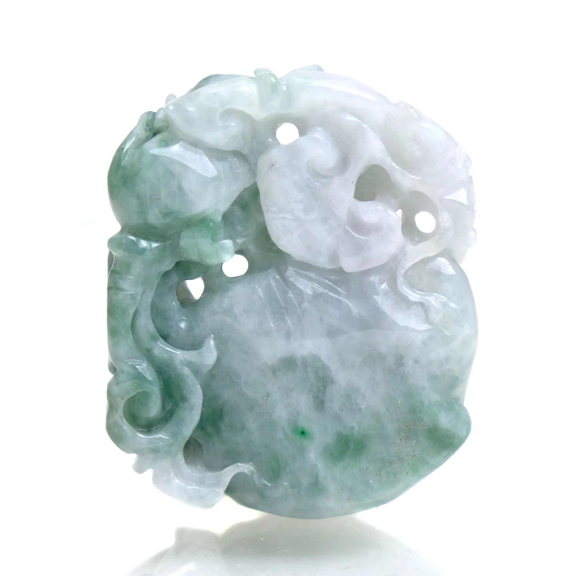 Jade Good Natured Monkey Holding the Peach of Longevity - Image 3