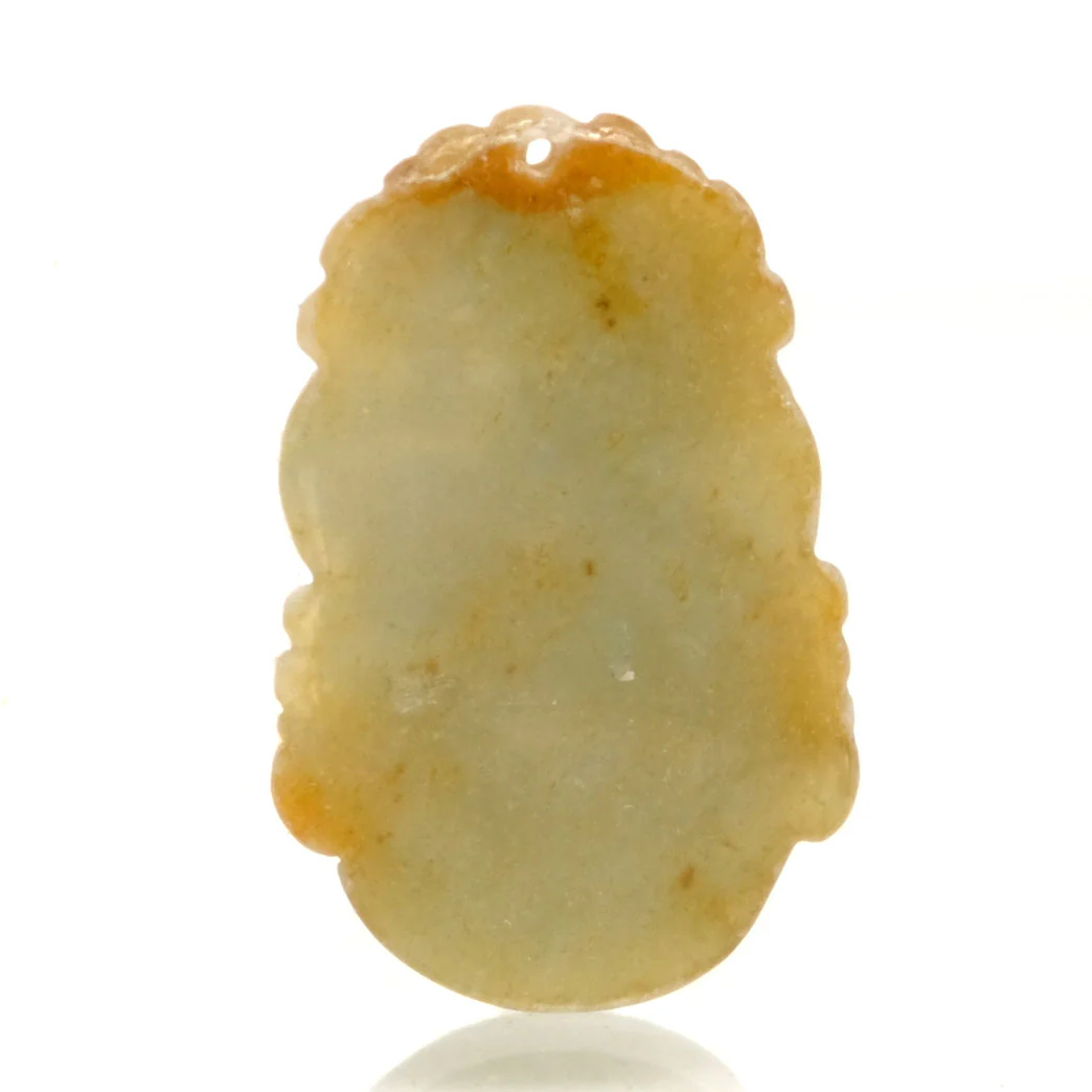 Jade Zodiac Fine Nephrite Pendant, Rat #5 - Image 3