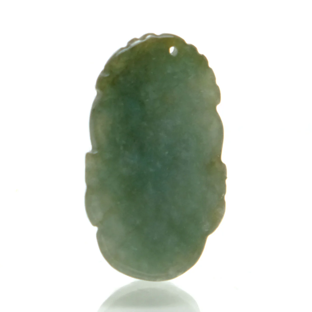 Jade Zodiac Fine Nephrite Pendant, Rat #9 - Image 3