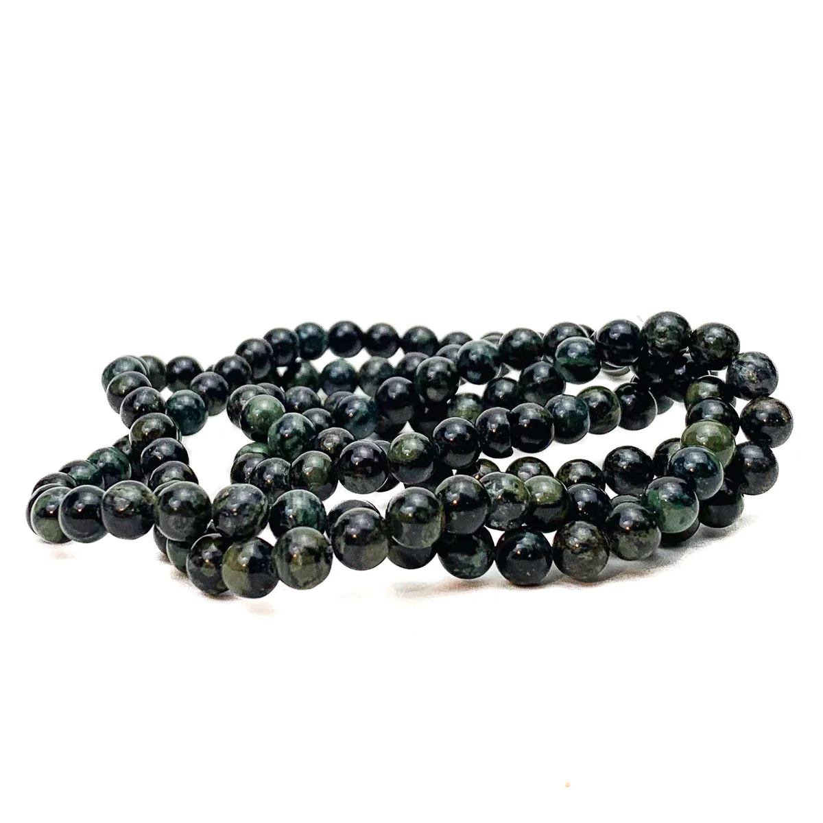 Jasper Kambaba X Fine 6mm Smooth Rounds Bead Strand - Image 3