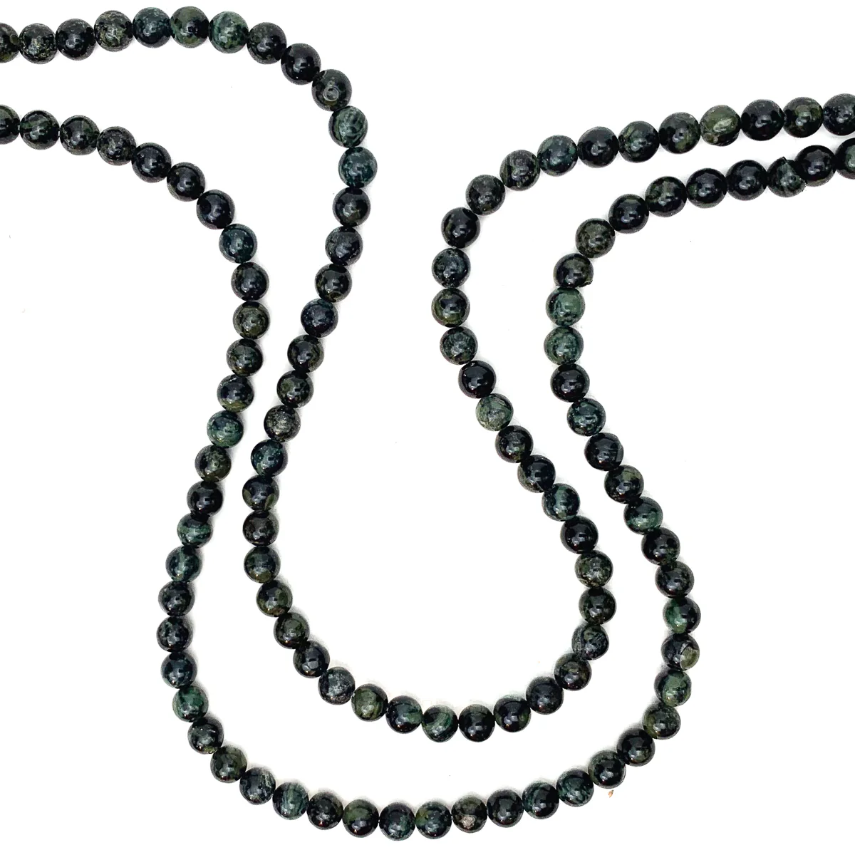 Jasper Kambaba X Fine 6mm Smooth Rounds Bead Strand - Image 4