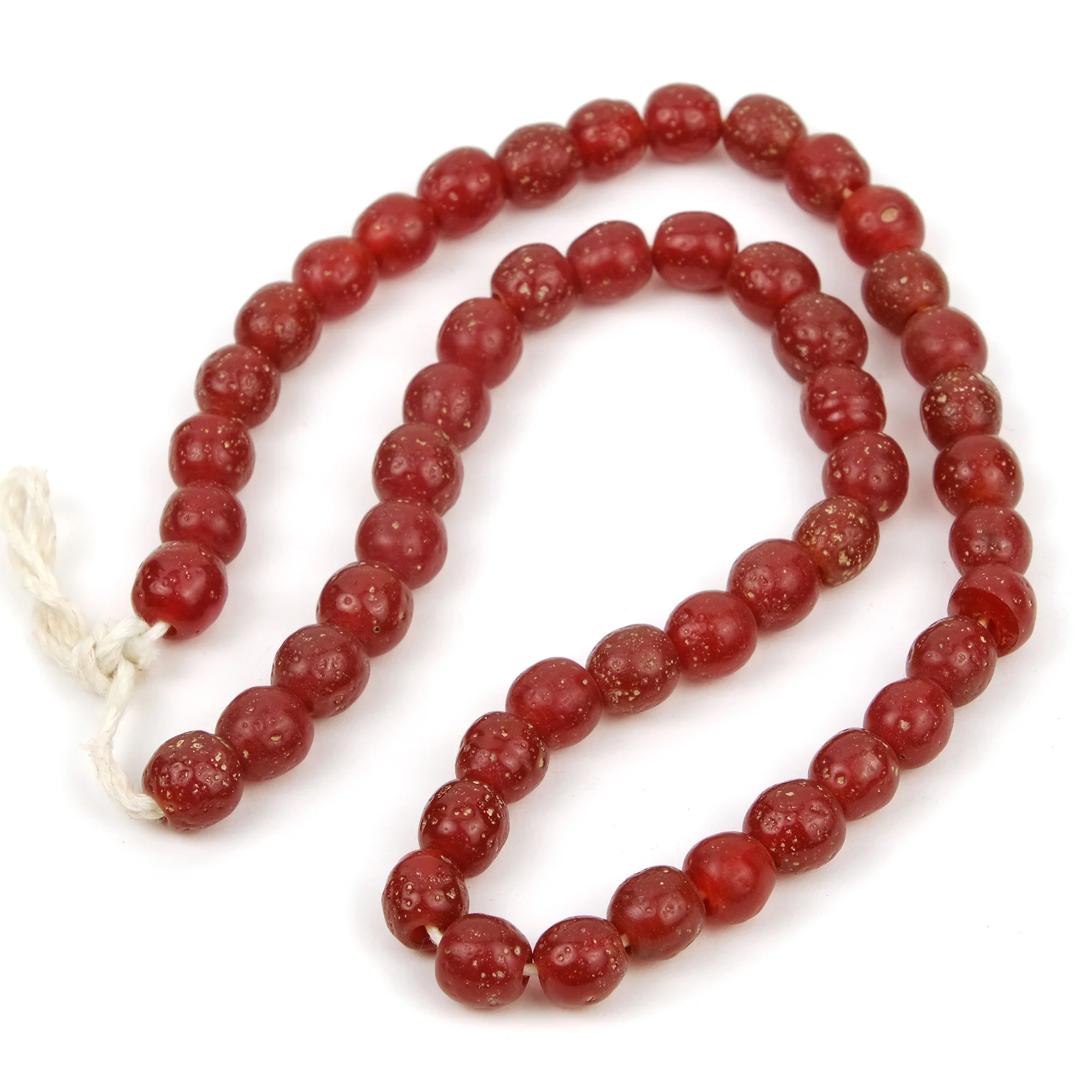 Java Glass Bead Strand Necklace #2 - Image 2