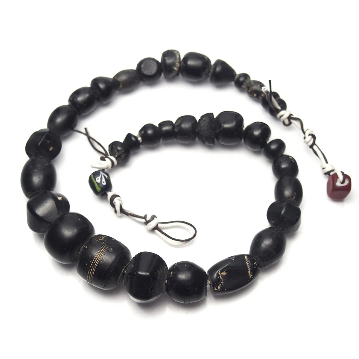Jet Heirloom Talismanic Strand Necklace 1 - Image 4