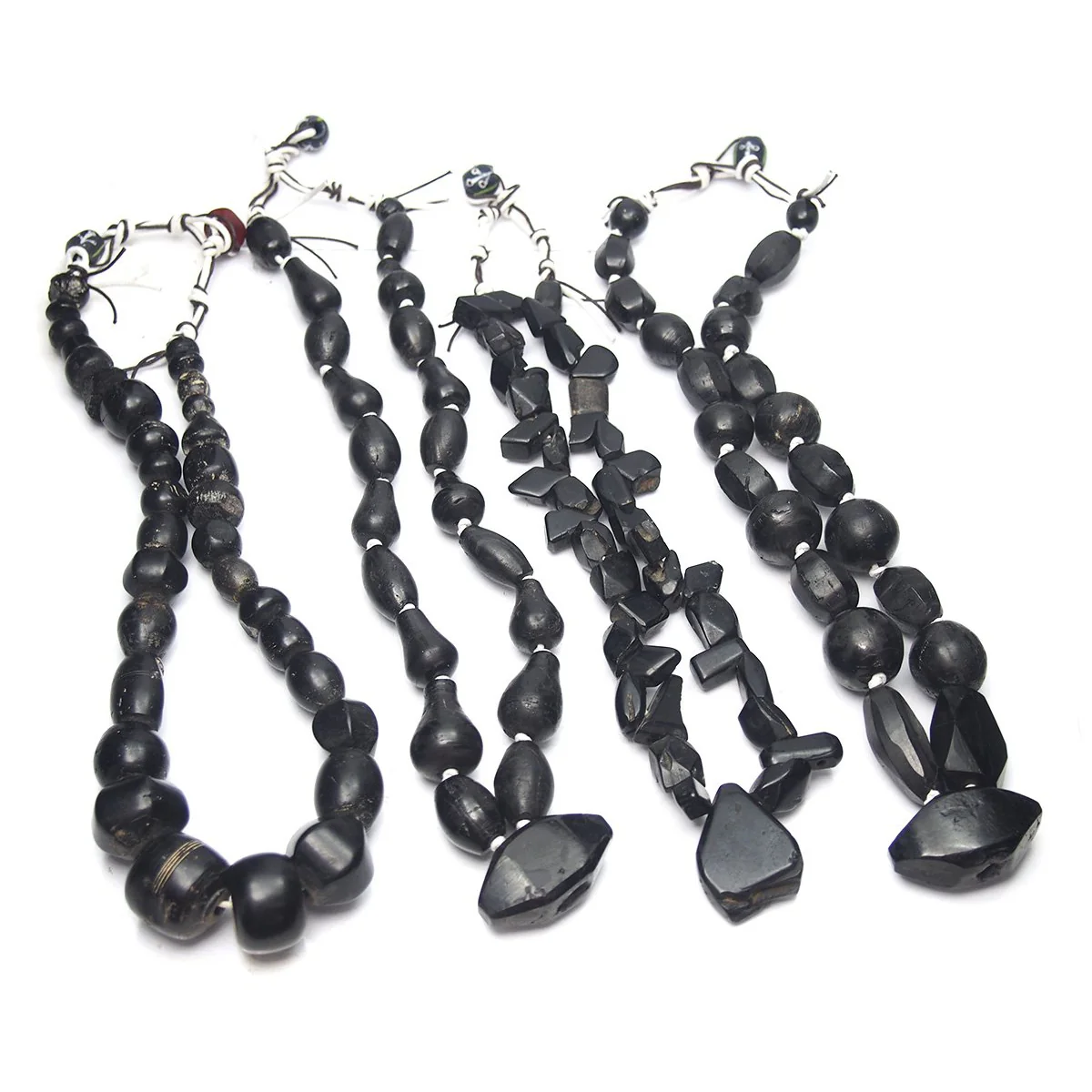 Jet Heirloom Talismanic Strand Necklace 1 - Image 6